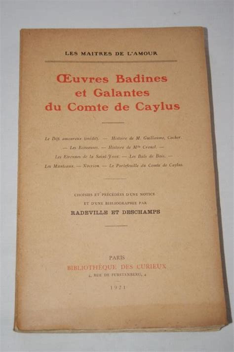 download Oeuvres badines et galantes du comte de Caylus